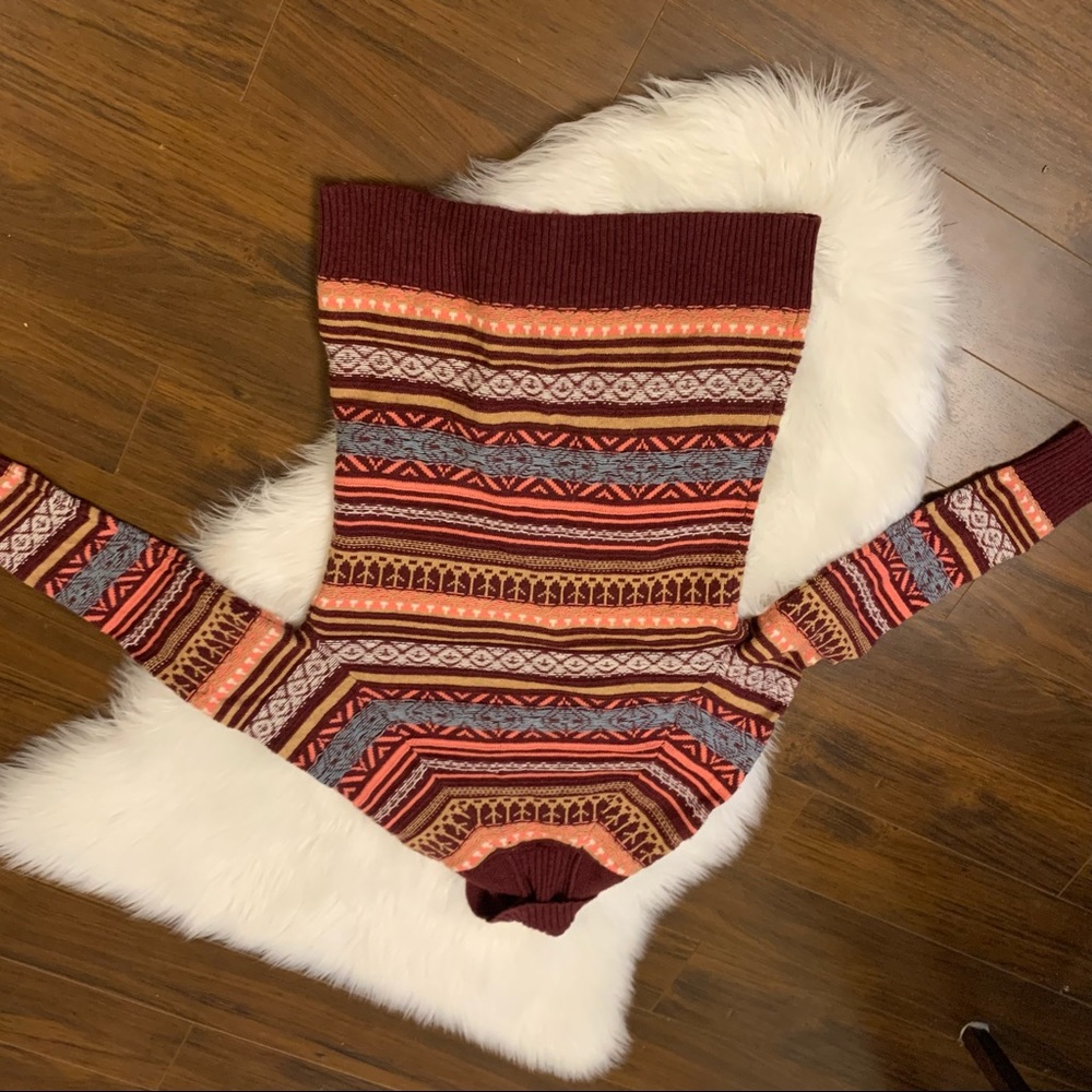 NWT WOOLRICH Cardigan Sweater Blazing Star Fair Isle Warm Cozy - Picture 14 of 15